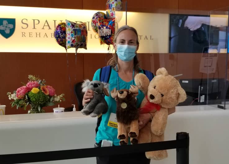 Stacey Z accepting donations for Spaulding patients
