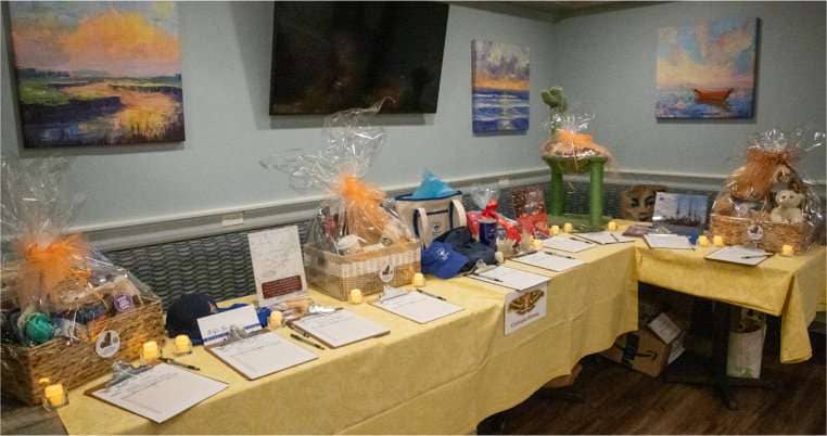 The Silent Auction items!